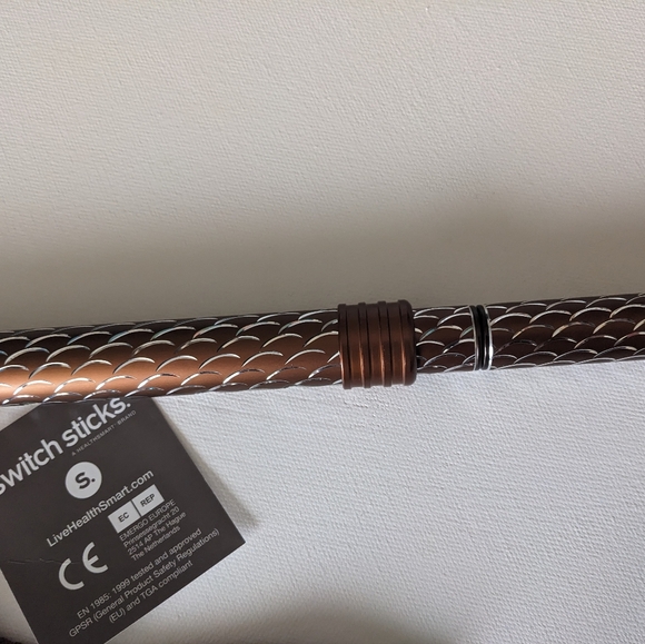 Walking cane adjustable folding 32-37 men women wood ergonomic handle fashion - Picture 6 of 6